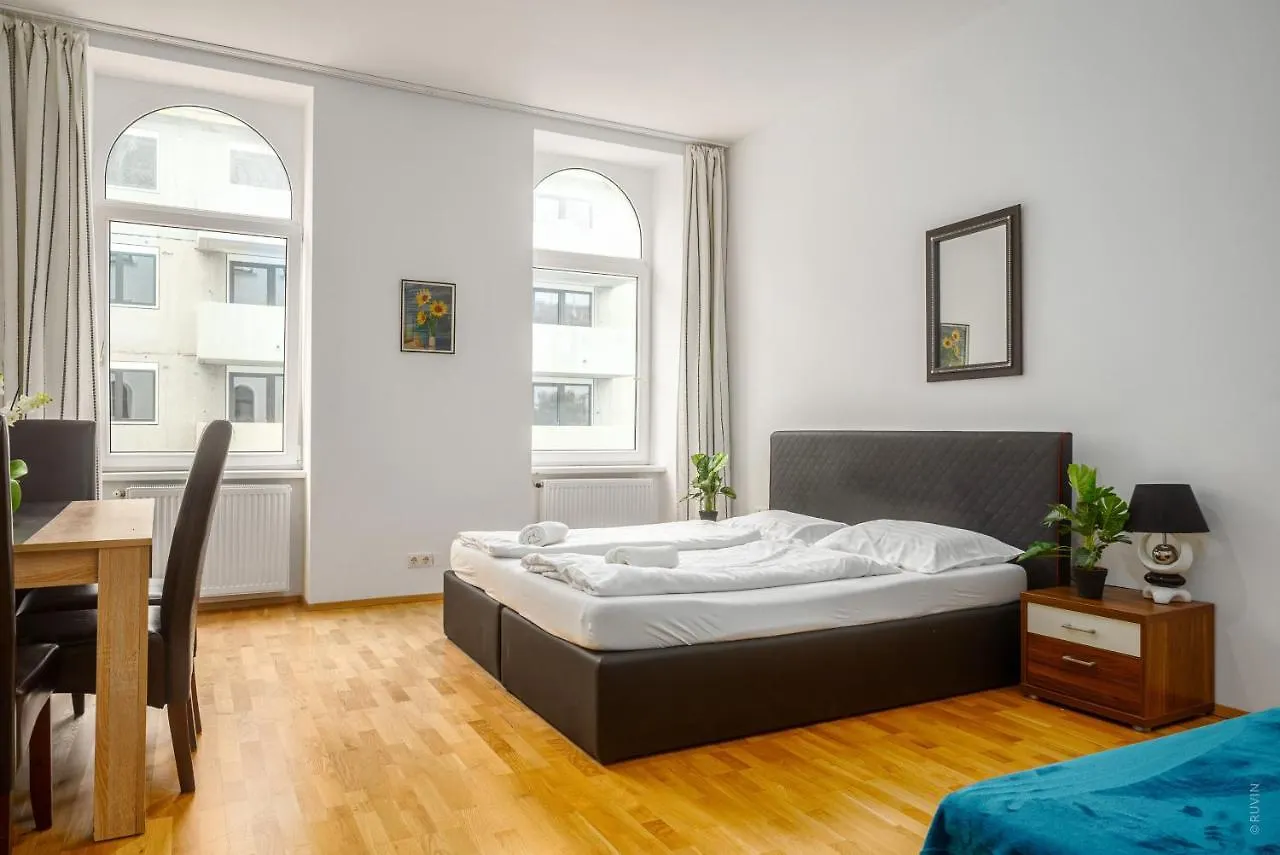 Apartmán Excellent 2Br Apt. Central And Close To The Danube Vídeň
